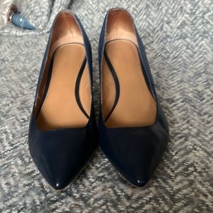 Calvin Klein 9 1/2 kat heel Navy